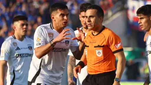 Piero Maza y su discreto arbitraje en el Superclásico, red X
