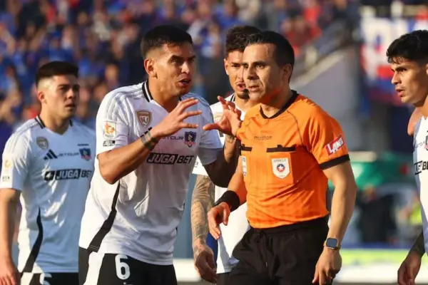 Piero Maza y su discreto arbitraje en el Superclásico ,red X