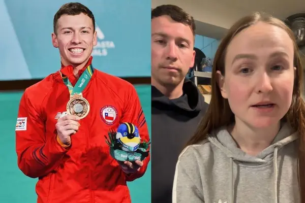 Camilo y Anastasia Velozo representaron a Chile en Santiago 2023 ,Instagram