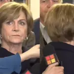 Evelyn Matthei se retiró del punto de prensa, Captura