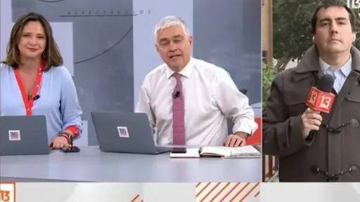 Periodista de Canal 13 deja sus funciones, Captura