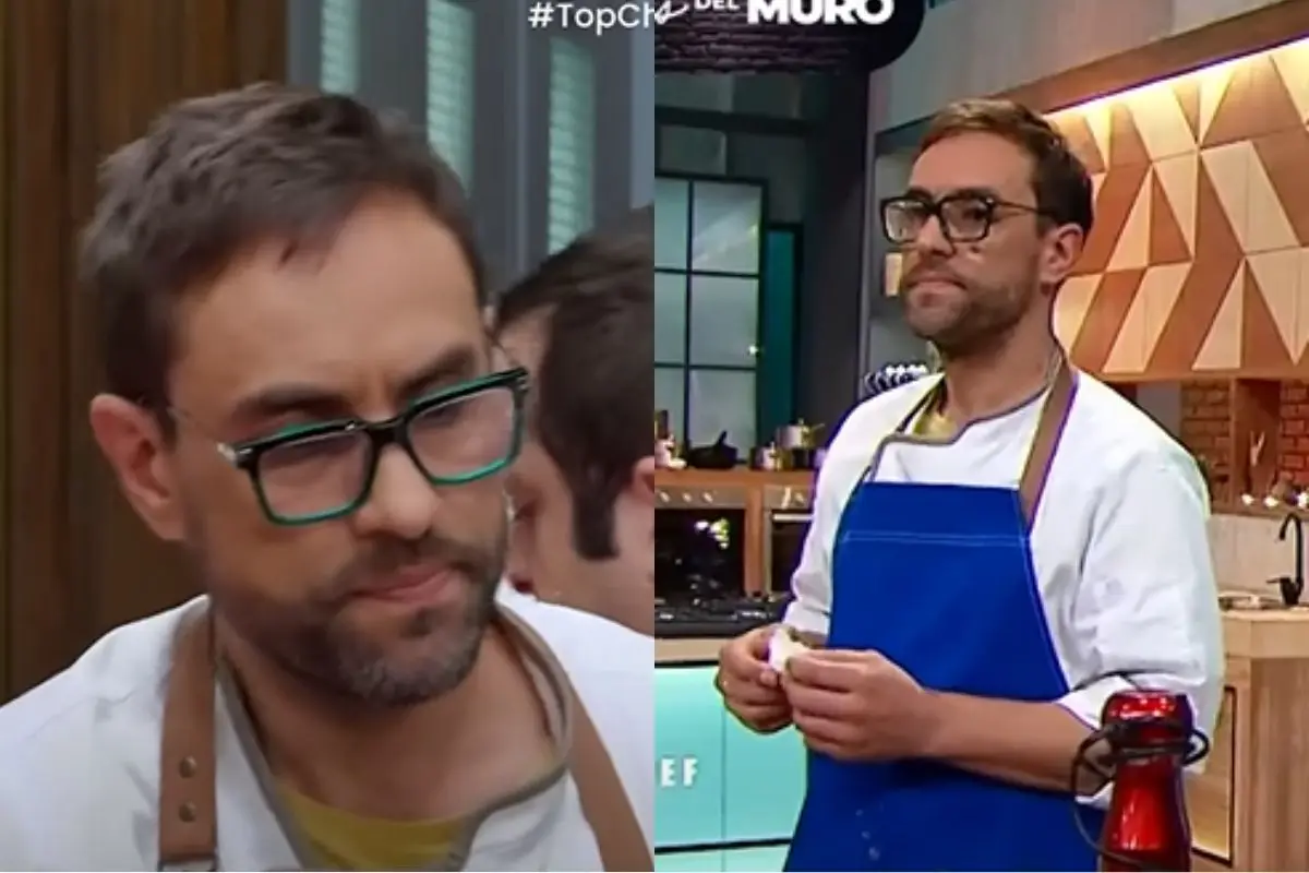 Álvaro Gómez en Top Chef VIP, Captura de pantalla