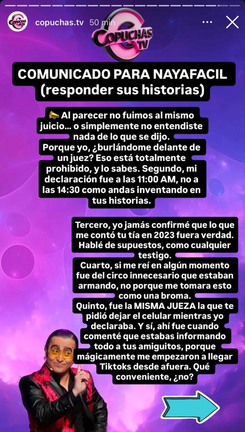 Natalia Casas-Cordero planea feroz represalia contra Naya Fácil: Afila cuchillos legales - Copuchas TV