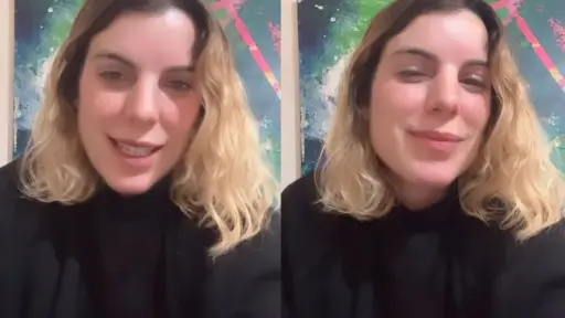 Maite Orsini interactuó con sus seguidores, Captura