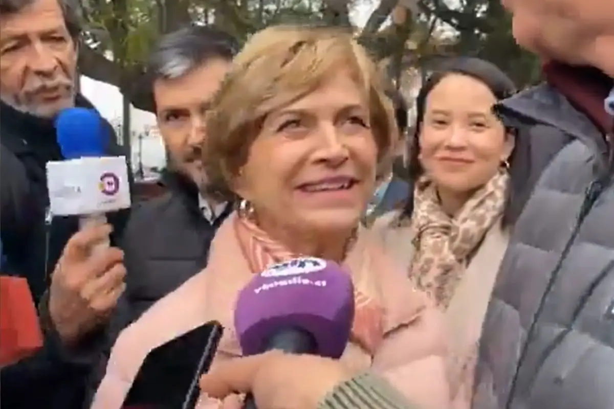 Evelyn Matthei presente en Curicó, Captura