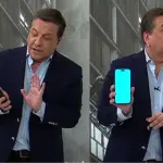 Julio César Rodríguez vetado de Whatsapp, Captura de pantalla
