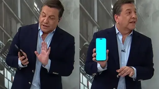 Julio César Rodríguez vetado de Whatsapp, Captura de pantalla