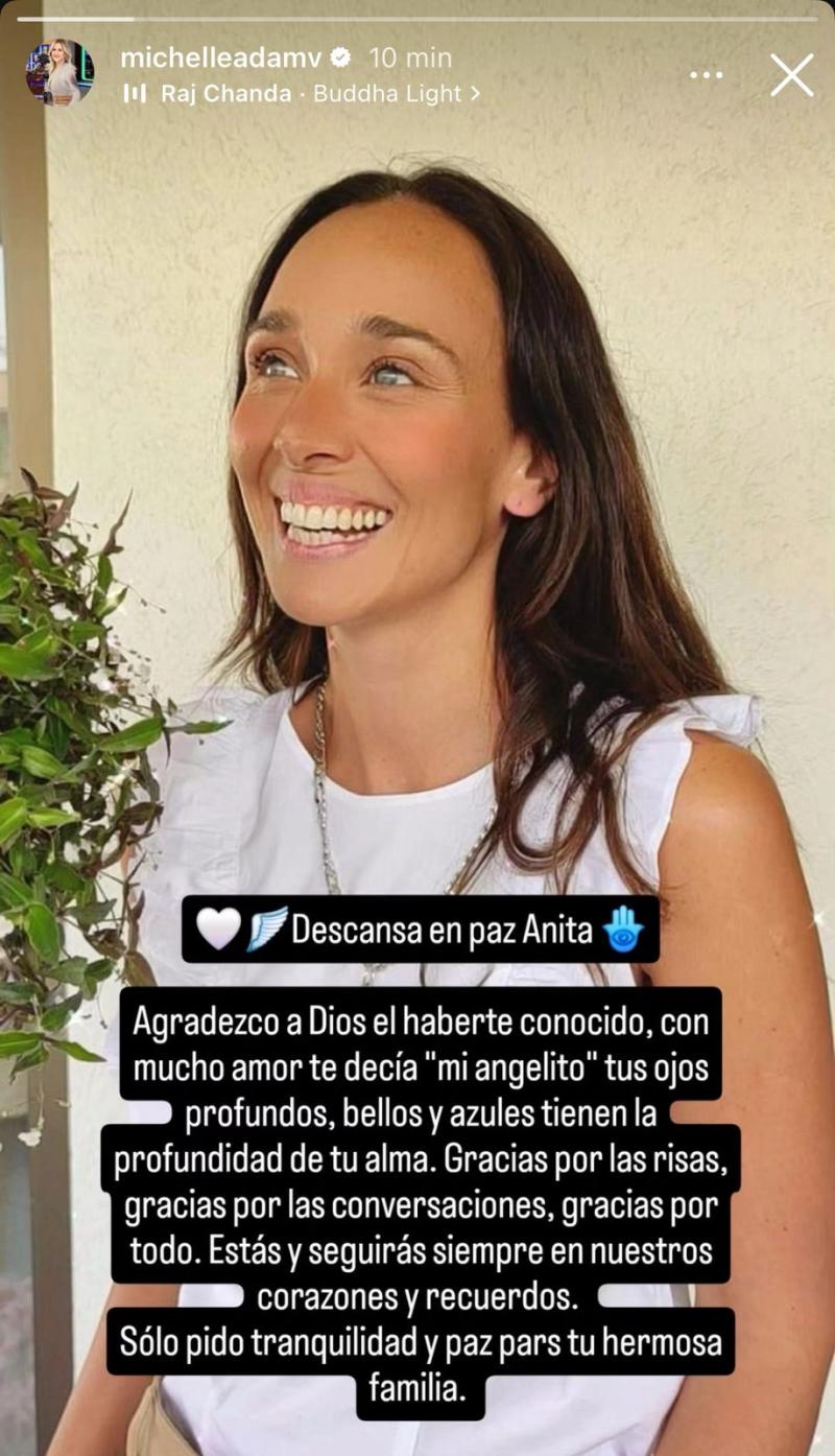 El duro golpe que recibió Michelle Adam - Michelle Adam | Instagram
