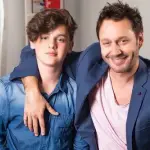 Benjamín Vicuña y su hijo Bautista , Redes sociales | Referencial