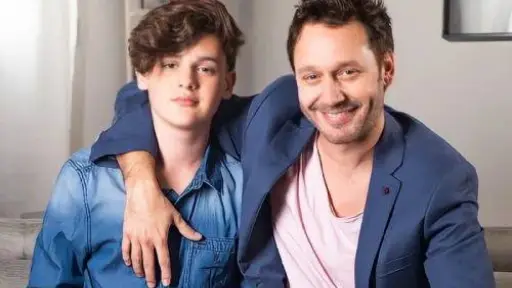 Benjamín Vicuña y su hijo Bautista , Redes sociales | Referencial