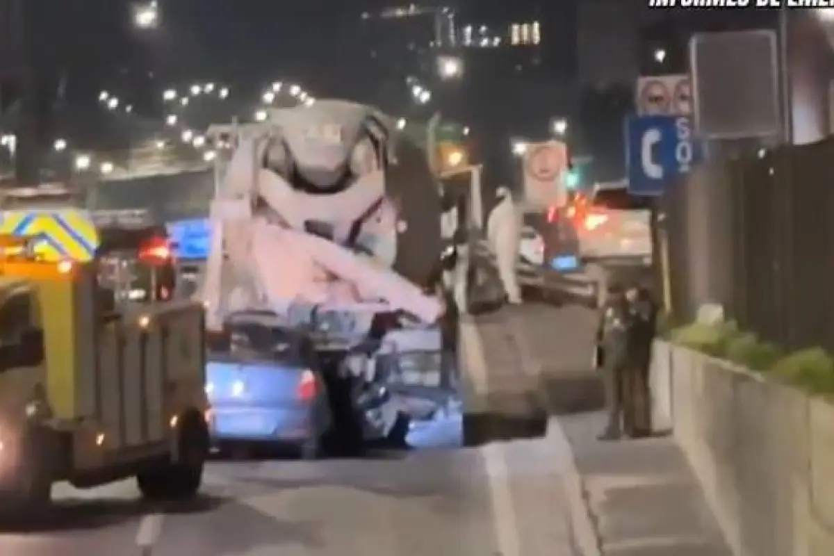 Accidente Autopista Central, Informes de Emeregencias Chile