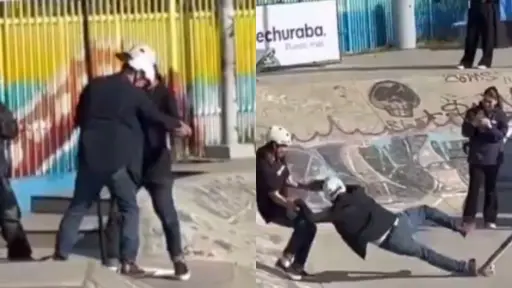 La caída de Gonzalo Durán, Captura de pantalla