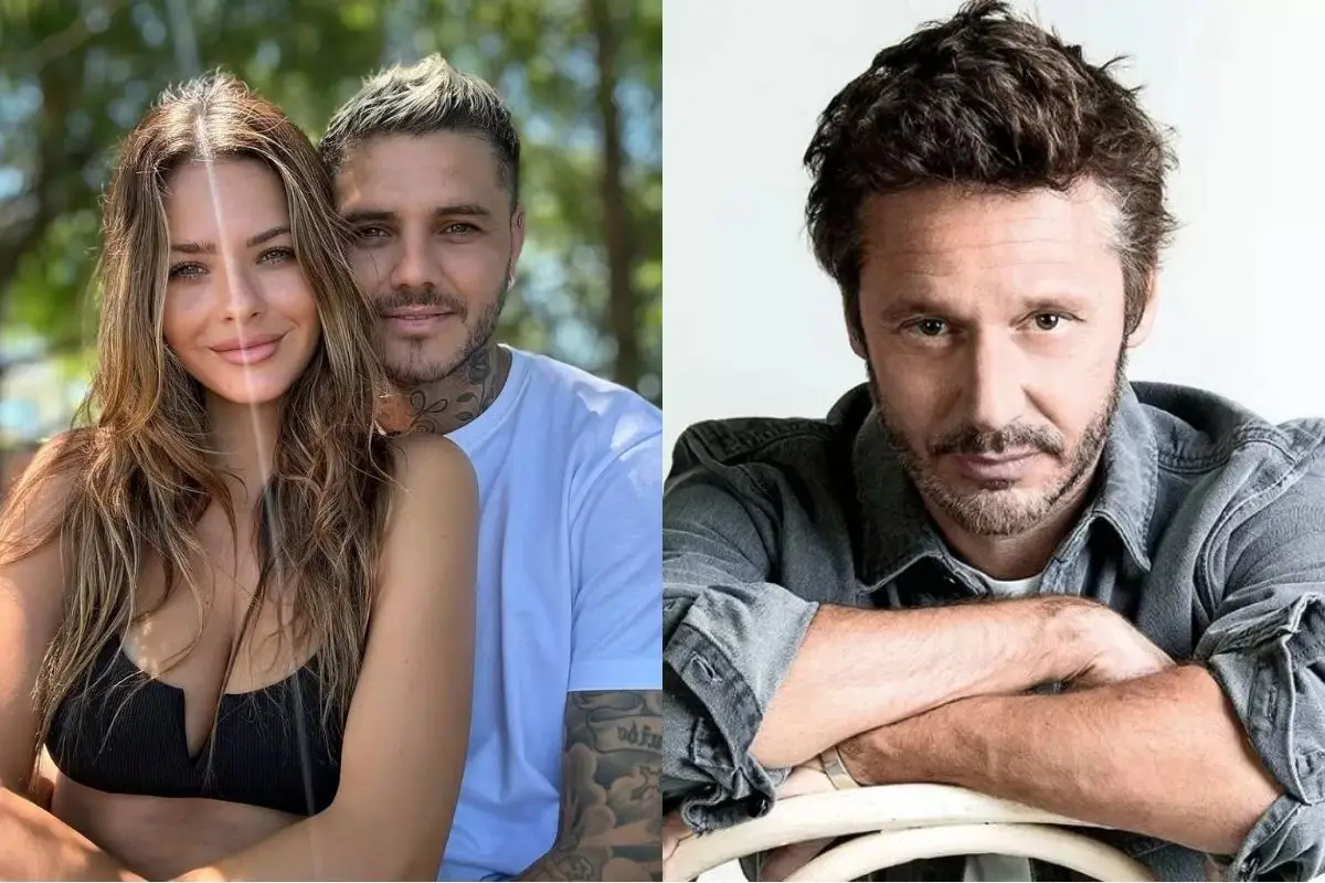 China Suárez, Mauro Icardi y Benjamín Vicuña, Archivo