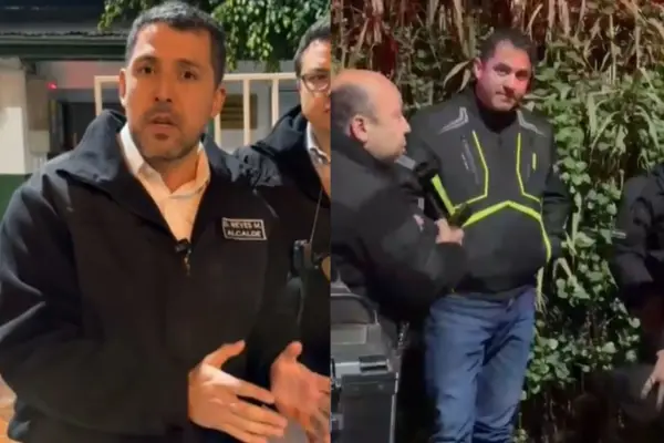 El alcalde Reyes salió en defensa de su inspector ,Captura