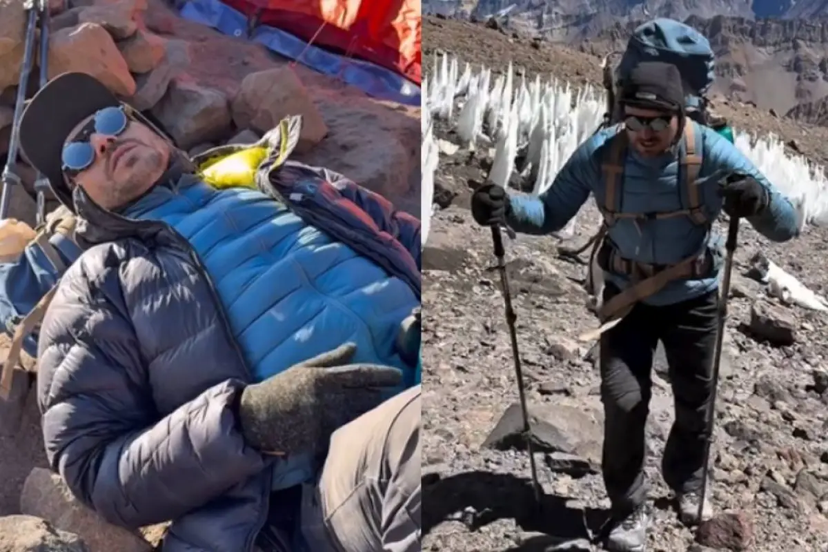 El drama que vivió Pangal Andrade en las alturas, Pangal Andrade | Instagram