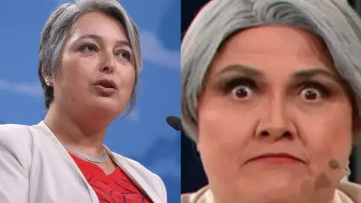 Así reaccionó Jeannette Jara a su parodia en Detrás del Muro, Redes sociales | Referencial