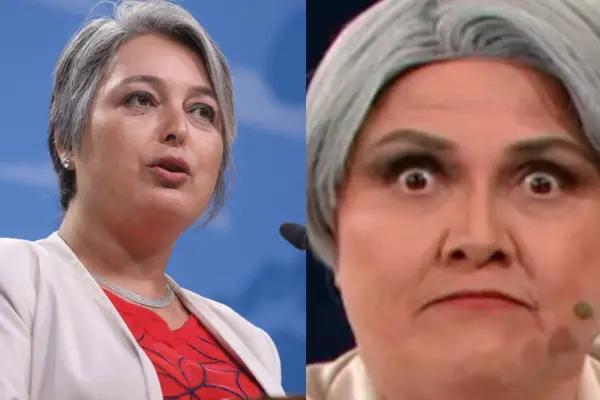 Así reaccionó Jeannette Jara a su parodia en Detrás del Muro ,Redes sociales | Referencial