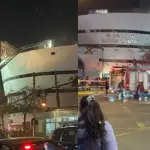 Un incendio afectó al Caracol Ñuñoa, red X
