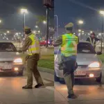Personal de Carabineros se vio en la obligación de desenfundar sus armas, Captura
