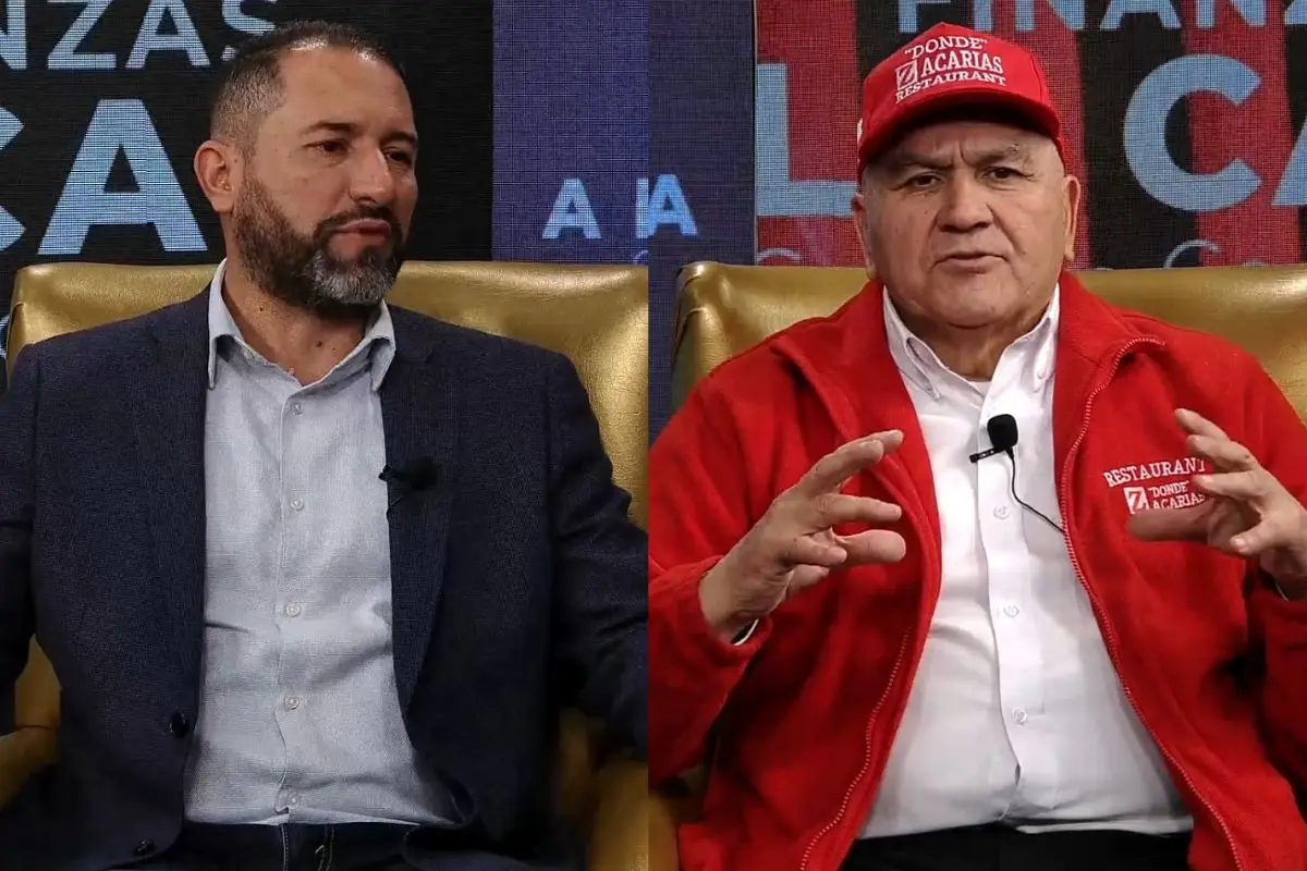 Zacarías Alarcón visitó el estudio de Finanzas a la Carta, Captura