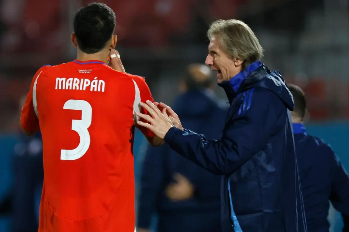 Guillermo Maripán y Ricardo Gareca, ESPN