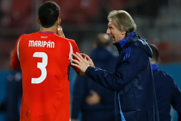 Guillermo Maripán y Ricardo Gareca ,ESPN