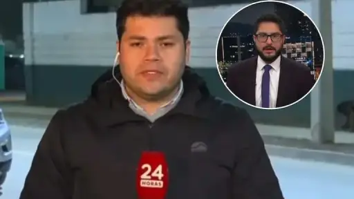 periodista TVN, captura