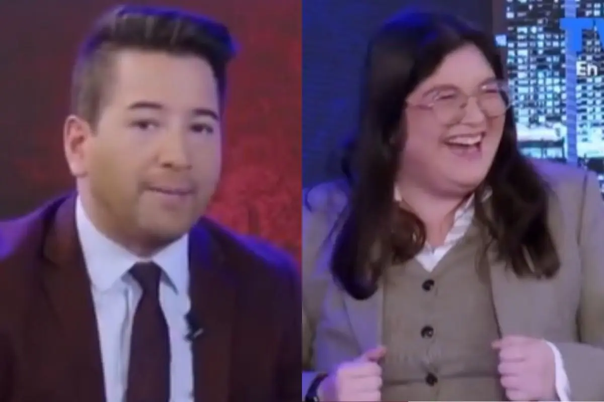 Javier Olivares y Valeria Cárcamo, Captura de pantalla