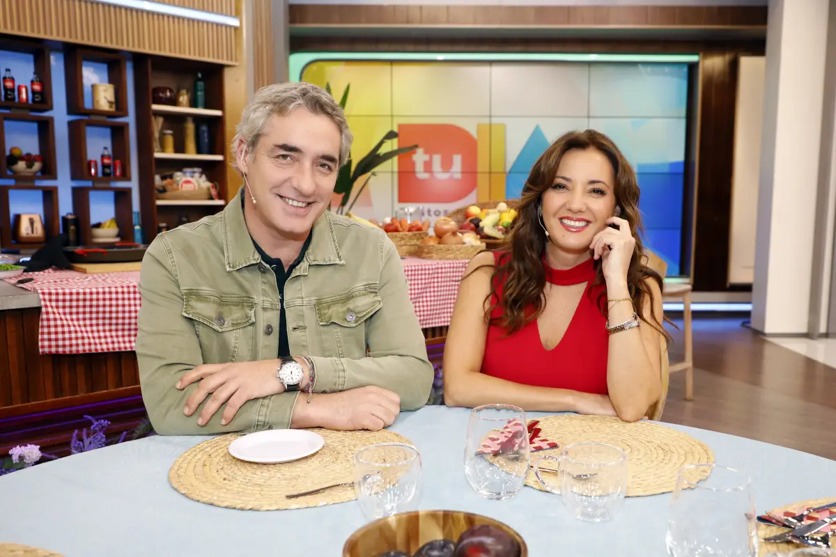 José Luis Repenning y Priscila Vargas Tu día , Canal 13