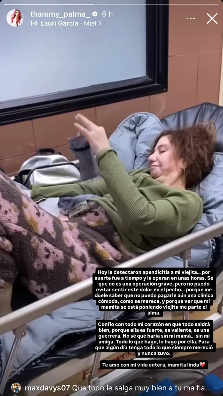 Triste drama familiar afecta a recién eliminada de Mundos Opuestos - Thammy Palma | Instagram