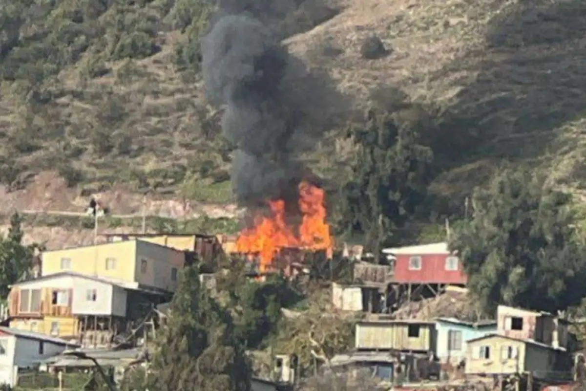 Incendio cerro San Cristóbal, captura