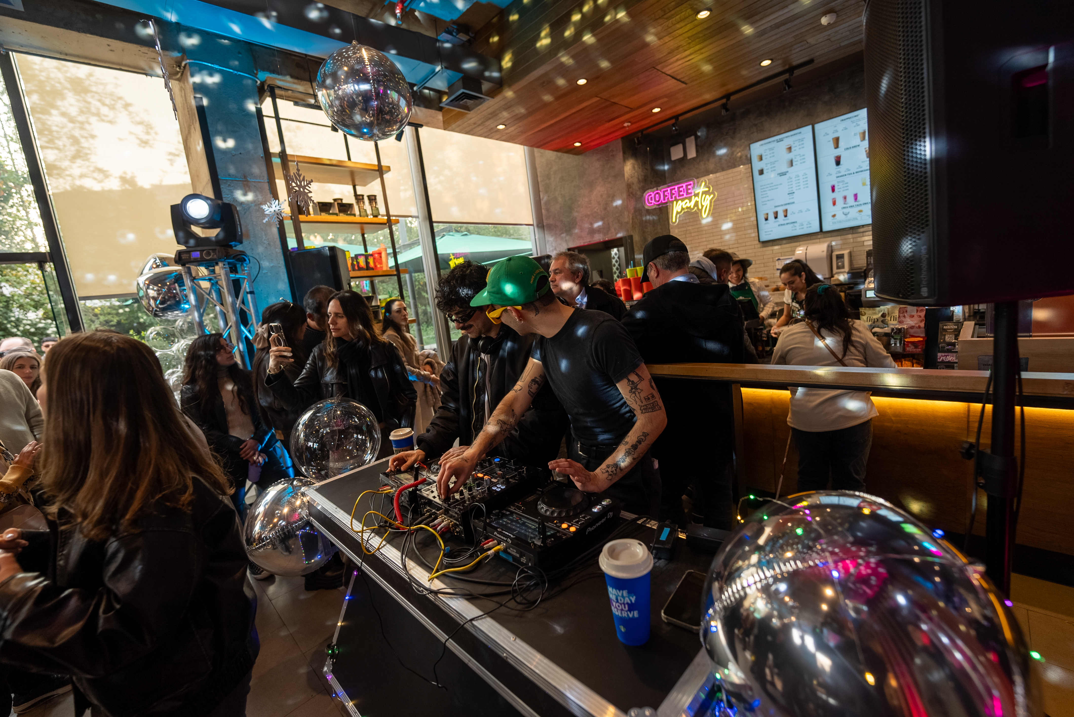 Starbucks Coffee Party en Santiago - Cedida