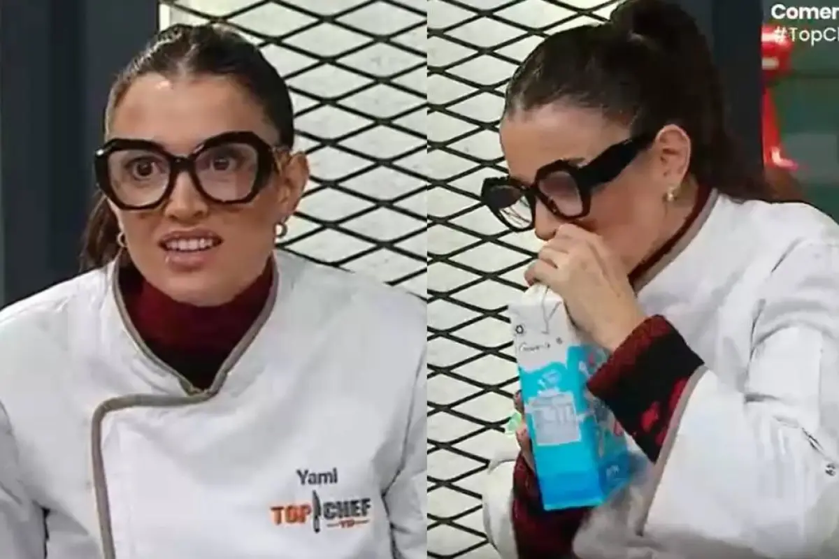El polémico gesto de Yamila Reyna en Top Chef VIP, Captura | CHV