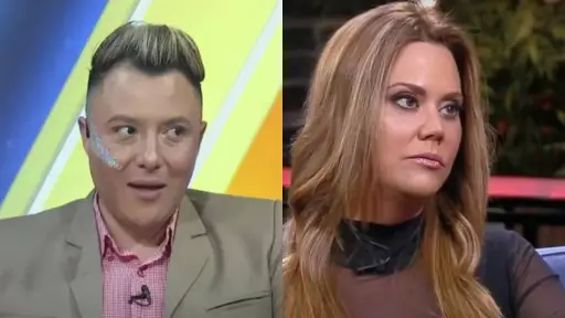 Sergio Rojas y Daniella Campos , redes sociales