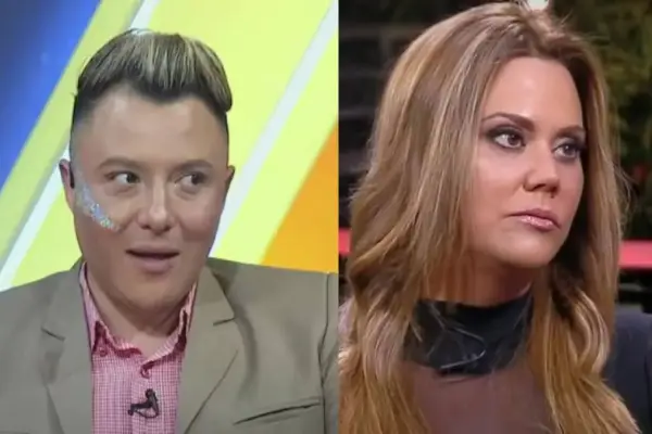 Sergio Rojas y Daniella Campos  ,redes sociales