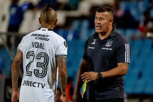 Arturo Vidal y Jorge Almirón ,dalealbo