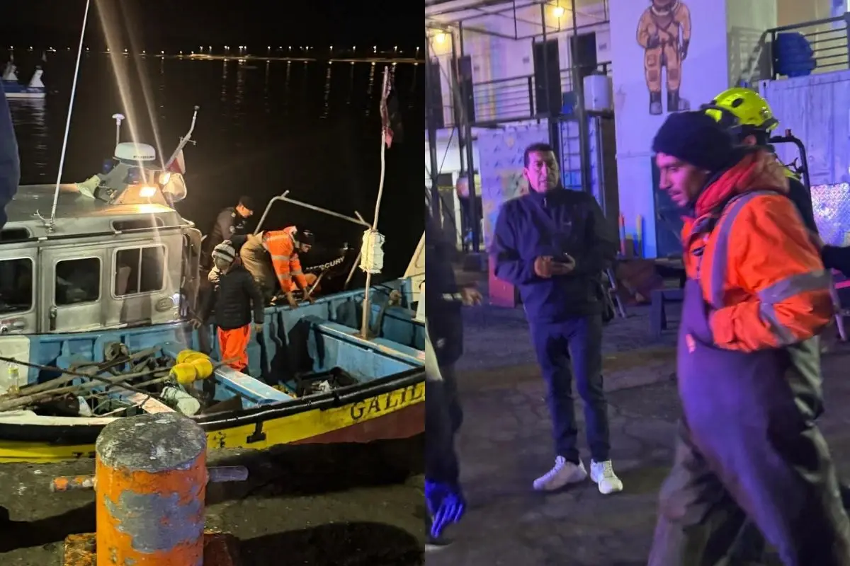 Pescadores de volvieron a tierra en Horcón, Captura