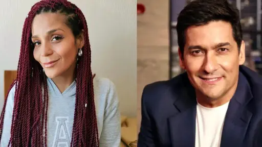 Katherine Orellana y Rafa Araneda,   