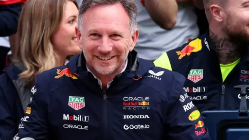Christian Horner , captura