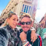 Anita Espasadin y Benjamín Vicuña, Instagram
