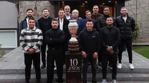 10 campeones de América llegaron a la cita, Instagram