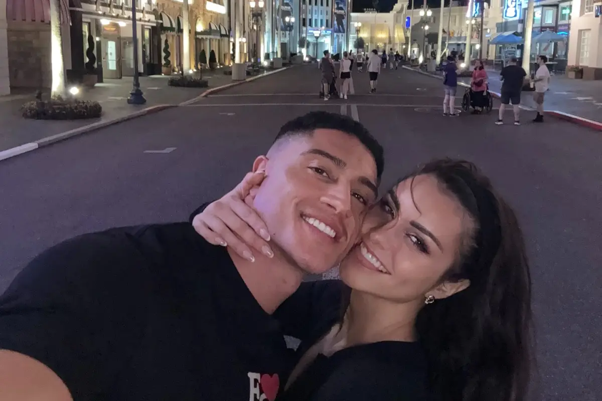 Emilia Dides y Sammis Reyes, Instagram