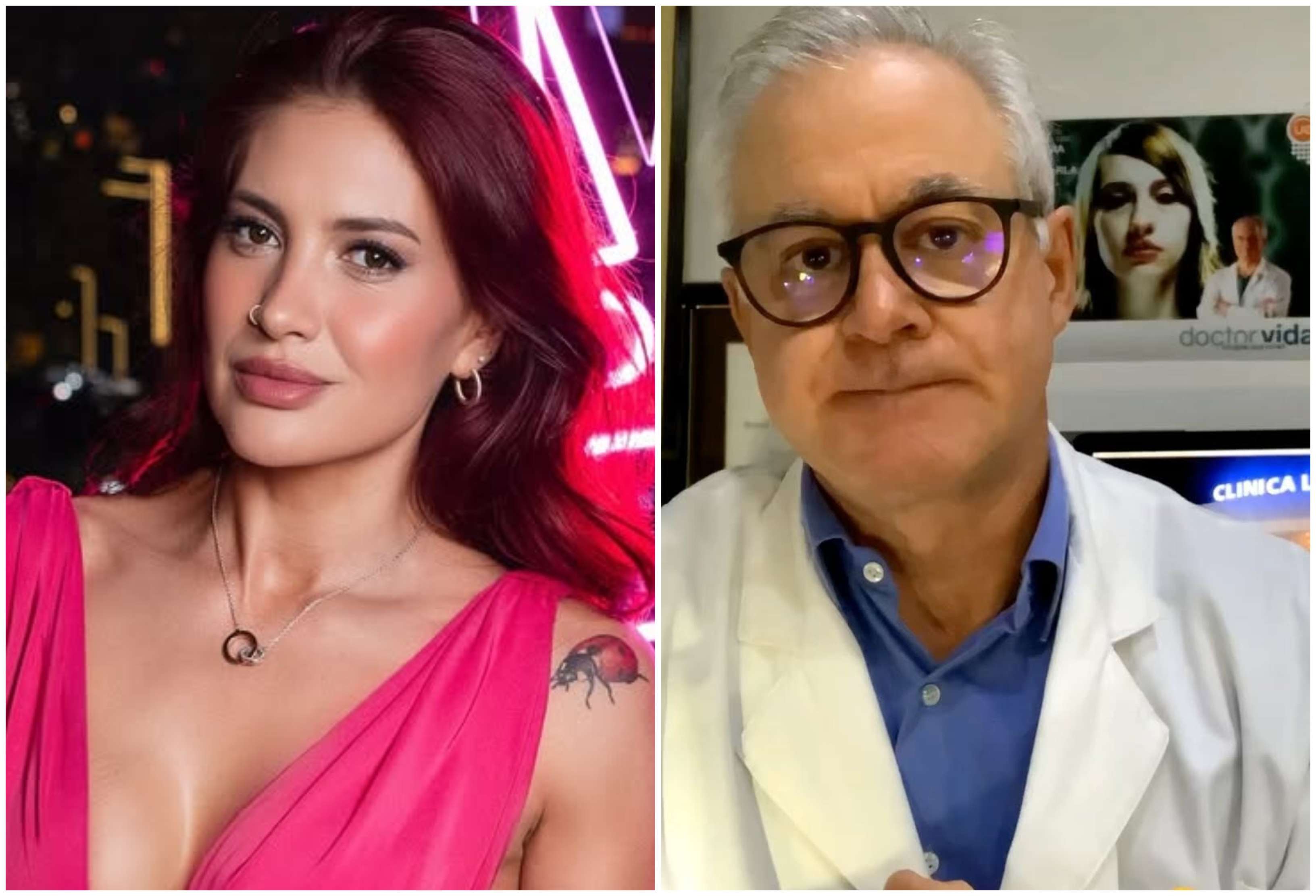 Karen Paola y Dr. Vidal  -    