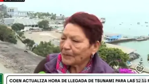 Mujer peruana en Chorrillos, Captura de pantalla