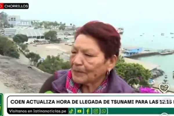 Mujer peruana en Chorrillos ,Captura de pantalla