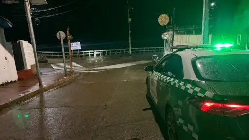 Carabineros resguarda el borde costero, red X