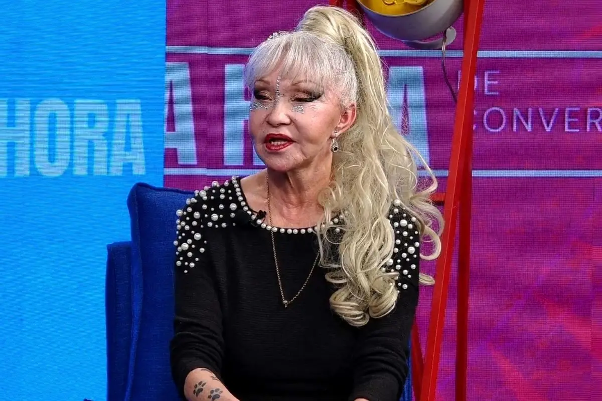 Maggie Lay en La Hora de Conversar junto a Sergio Marabolí, Captura