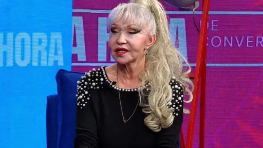 Maggie Lay en La Hora de Conversar junto a Sergio Marabolí, Captura