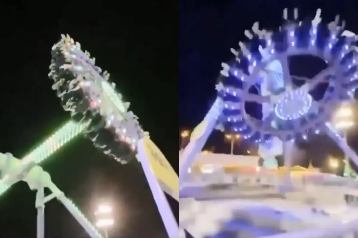 Accidente en Arabia Saudita, Captura de pantalla