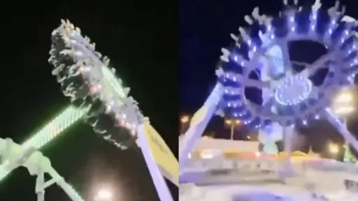 Accidente en Arabia Saudita, Captura de pantalla